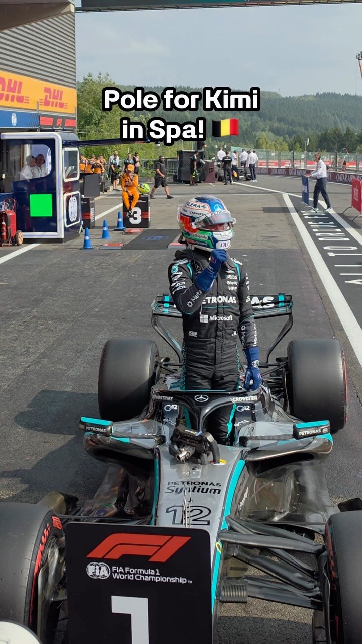 kimi.antonelli 게시물 이미지: Another pole position in the bag for Kimi...