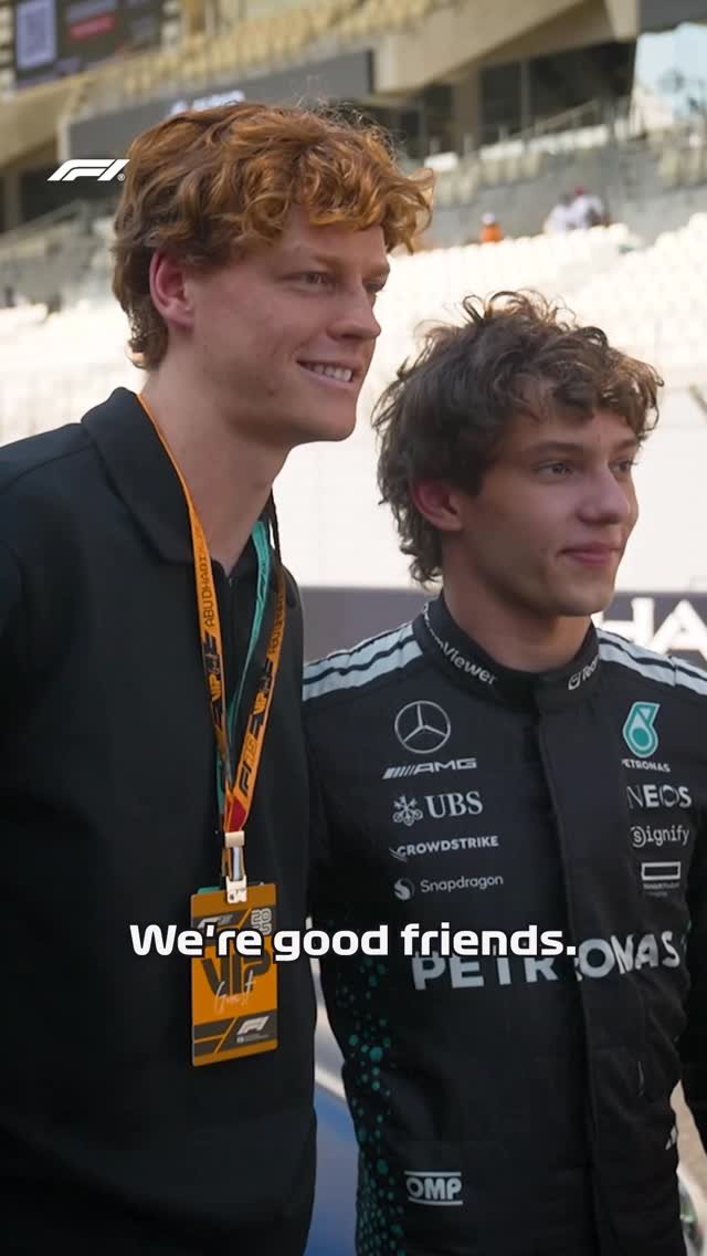 kimi.antonelli 게시물 이미지: Formula 1 ambassador (and handy tennis...