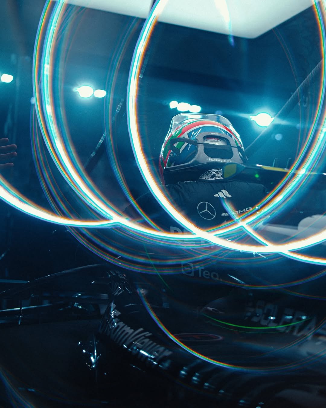 Photo by Andrea Kimi Antonelli on November 30, 2025. May be an image of text.