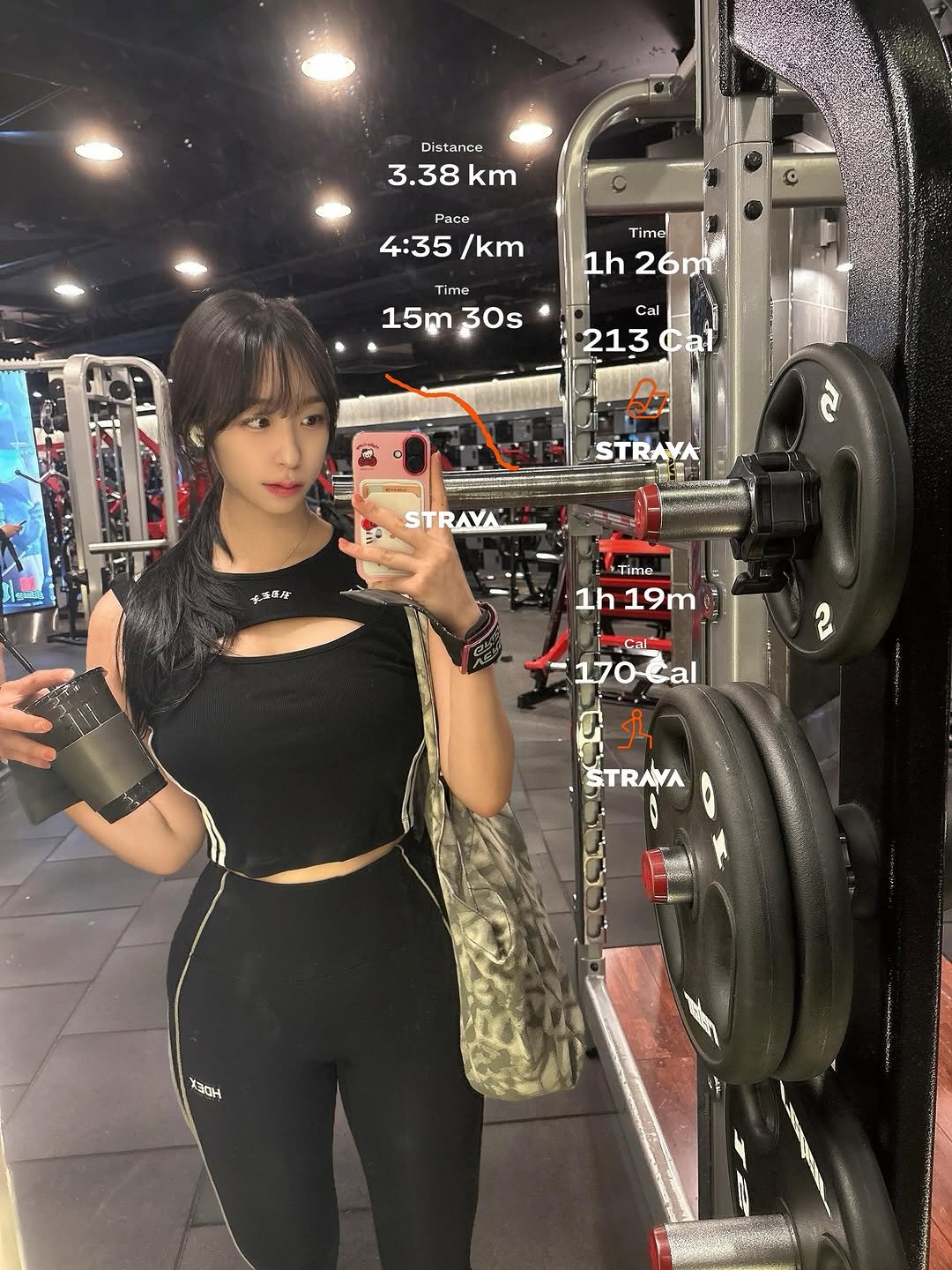 kimkkukku_vv 게시물 이미지: #협찬
요가로 몸 쫙 풀어주고 러닝하니까 
훨씬 가볍게 잘...