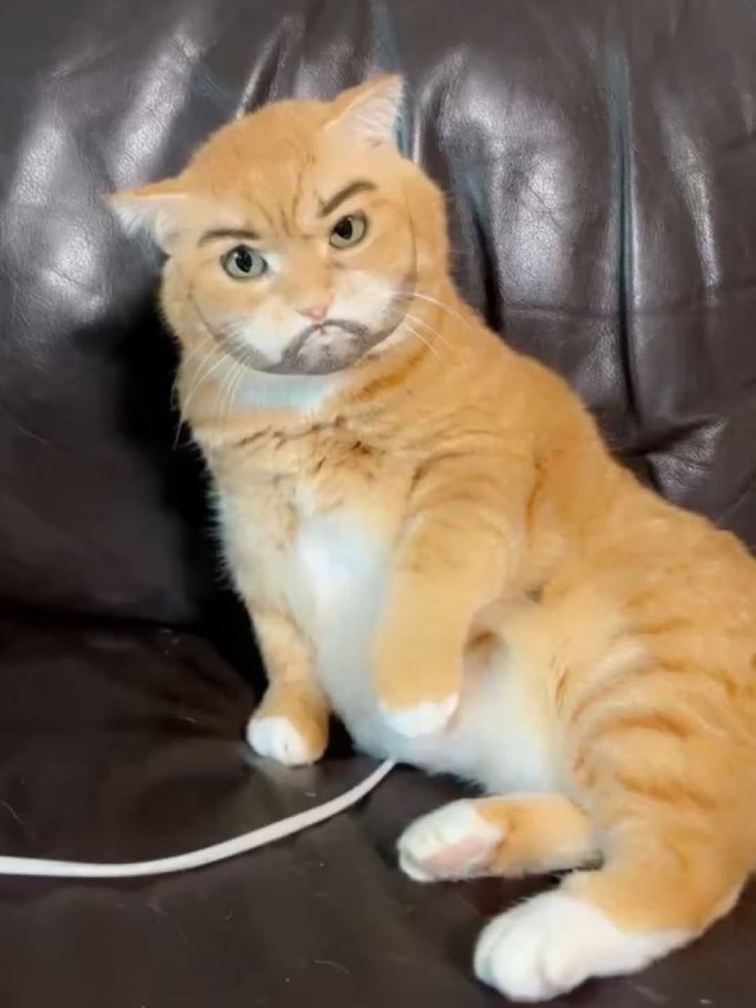 Photo by 김냄비 on December 14, 2025. May be an image of Persian cat, kitten and text.