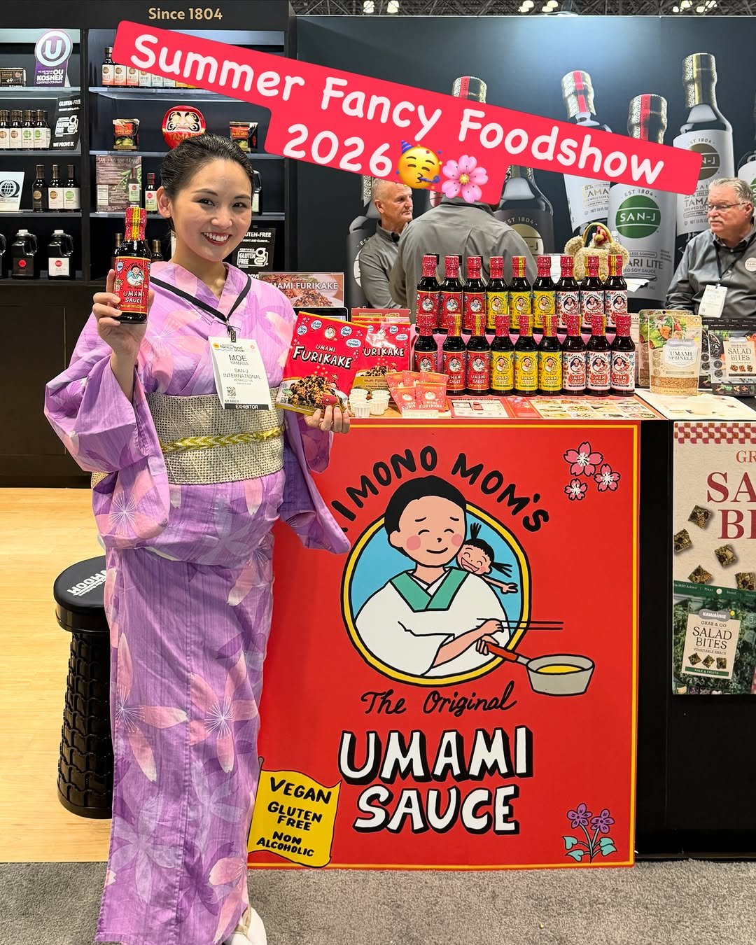 kimono_mom 게시물 이미지: Summer Fancy Food Show 2026🥳🌸This is our...