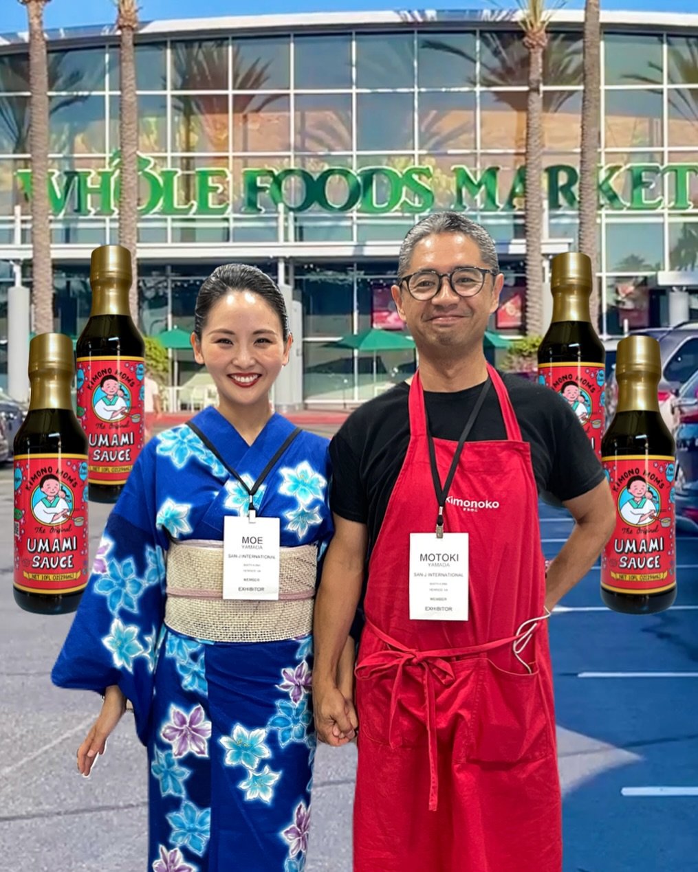 Photo by MOE／Kimono Mom in Whole Foods Market with @wholefoods, and @umami_kimonomom.