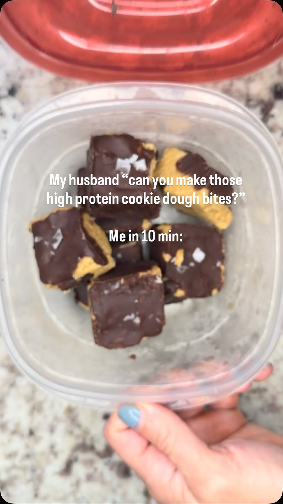 kimsproteinkitchen 게시물 이미지: Recipe 👇 

Cookie dough cubes

•. 1/4 cup...