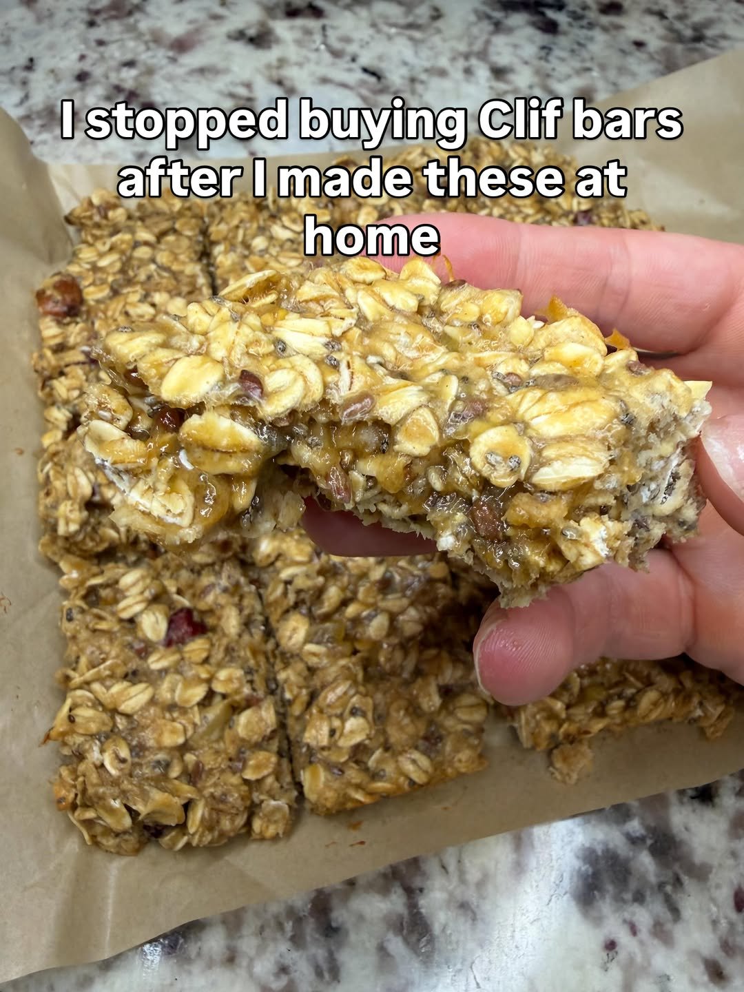 kimsproteinkitchen 게시물 이미지: Recipe 👇 

Homemade “better-for-you” Clif...
