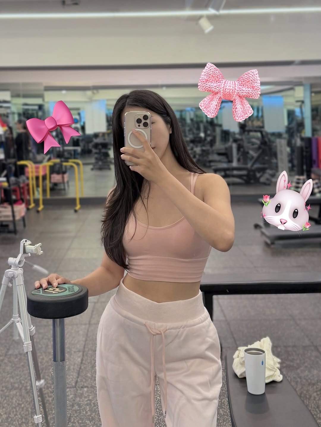 kindcong 게시물 이미지: 핑크 콜렉터 🎀

쿠팡에서 급하게 산 운동복인데
super cute...💗

여자는