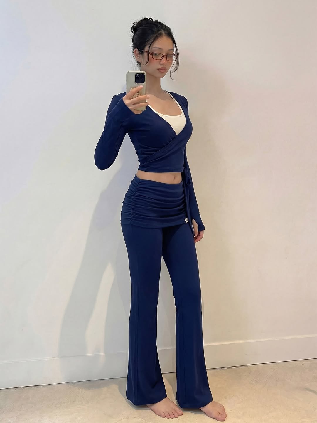 Photo shared by 홍영기 on February 09, 2026 tagging @kisyning. May be an image of drawstring, sweatpants and text.