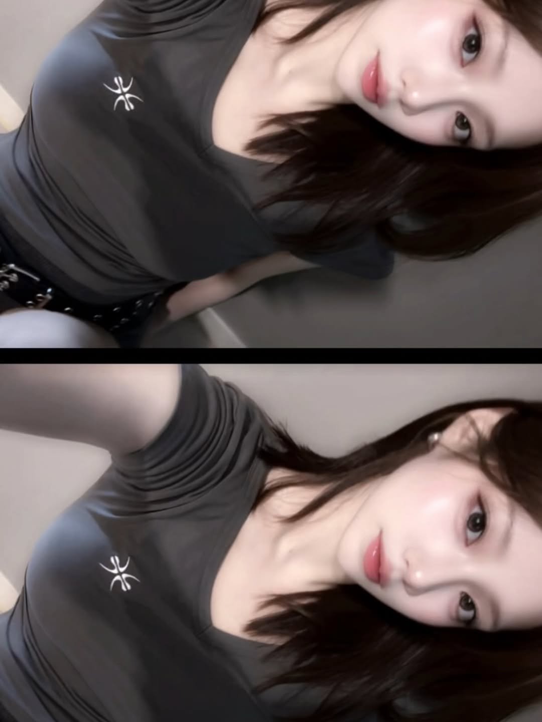 kitschnkiss 게시물 이미지: #제품제공 @kitschnkiss 

브이넥라인으로 목선이 길어보이고, 허리 쪽...