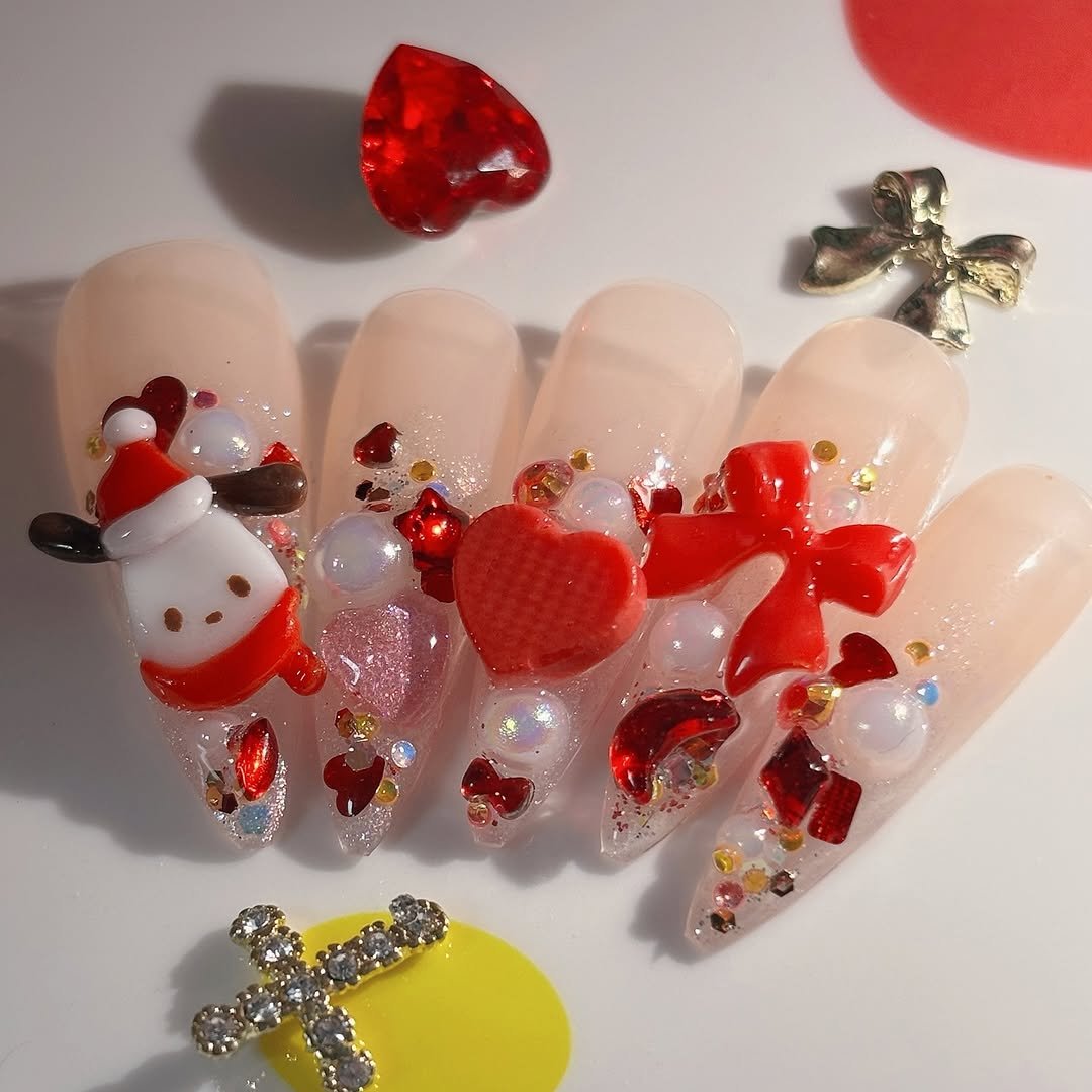 kj___nail 게시물 이미지: 포챠코♥️