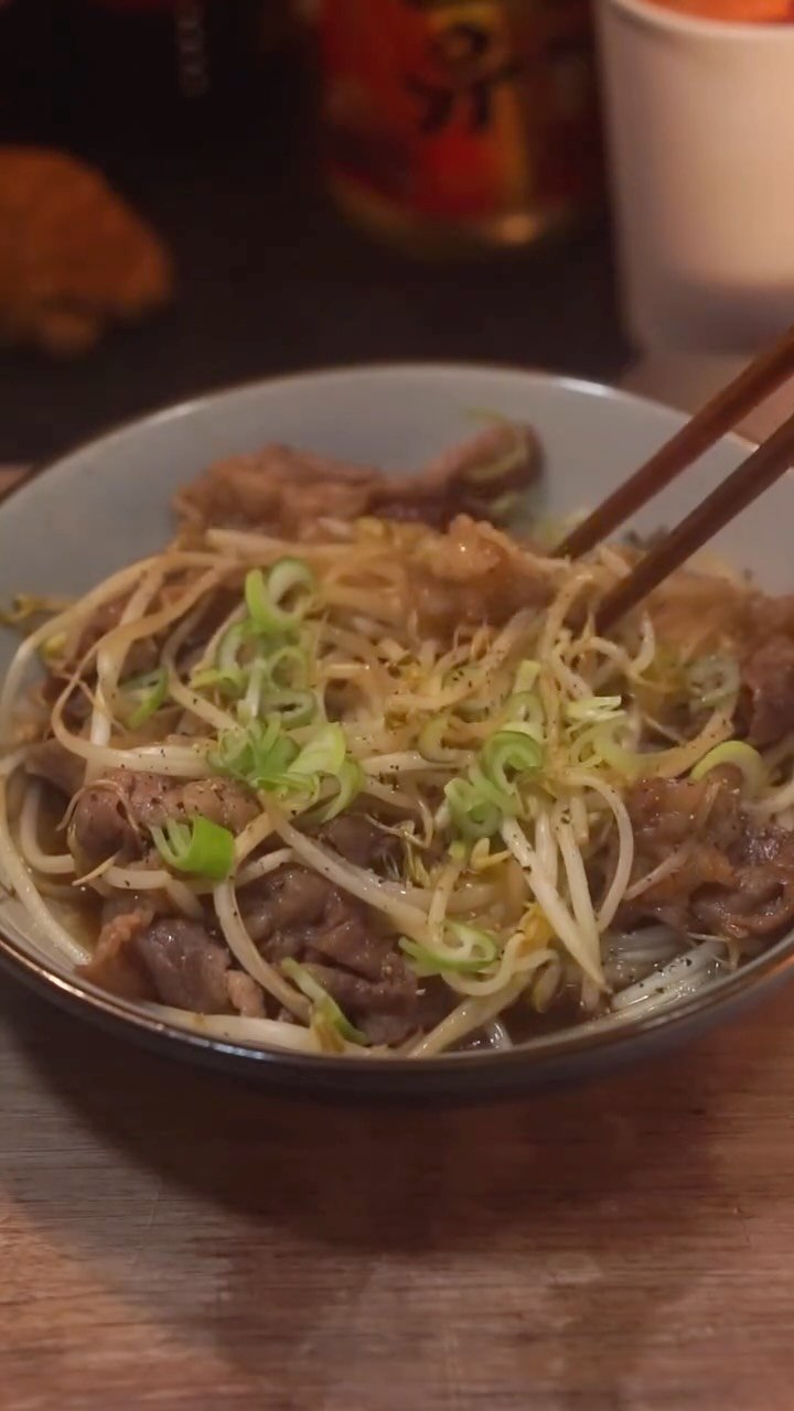 kjsunn_n 게시물 이미지: 차돌박이 숙주볶음 Stir-fried beef brisket and mung bean sprouts