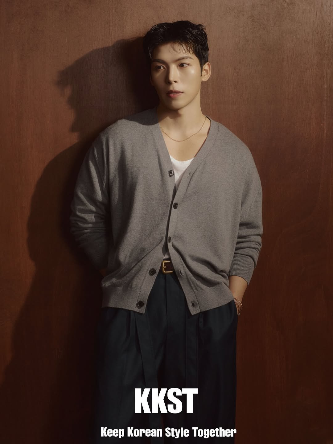 Photo shared by Daeheon Kang on September 20, 2025 tagging @kkst.official. May be an image of 1 person, poster and text that says 'KKST Keep Korean Style Together'.