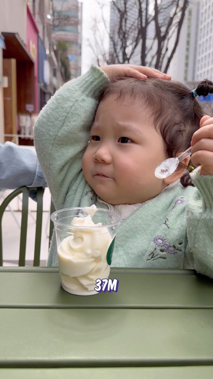 kkookkoobaby 게시물 이미지: 37M) 찬거 먹으면 애기도 머리아픔