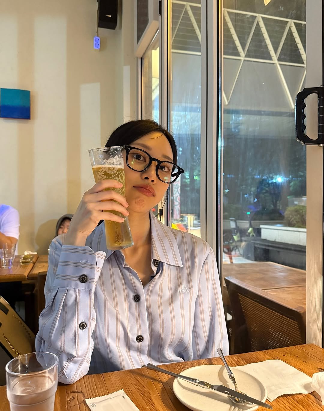 Photo by 박소현 on July 27, 2025. May be an image of beer and text.