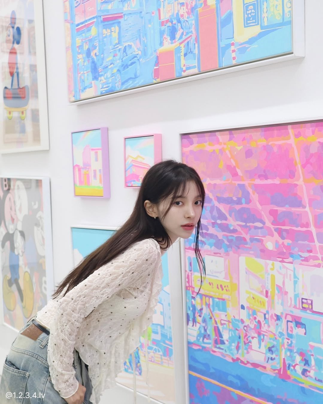 Photo shared by K현대미술관 on January 21, 2026 tagging @1.2.3.4.lv. May be pop art of top.