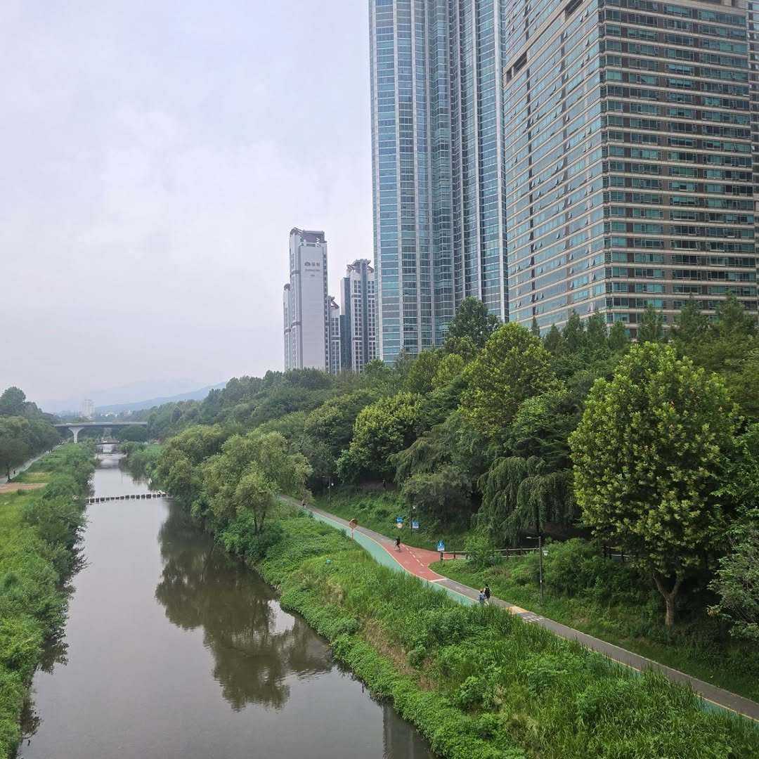 Photo by #쉼과나눔 #금화규 #씨앗이새싹에게 on August 10, 2025. May be an image of 1 person, skyscraper, buildings, tower and text.