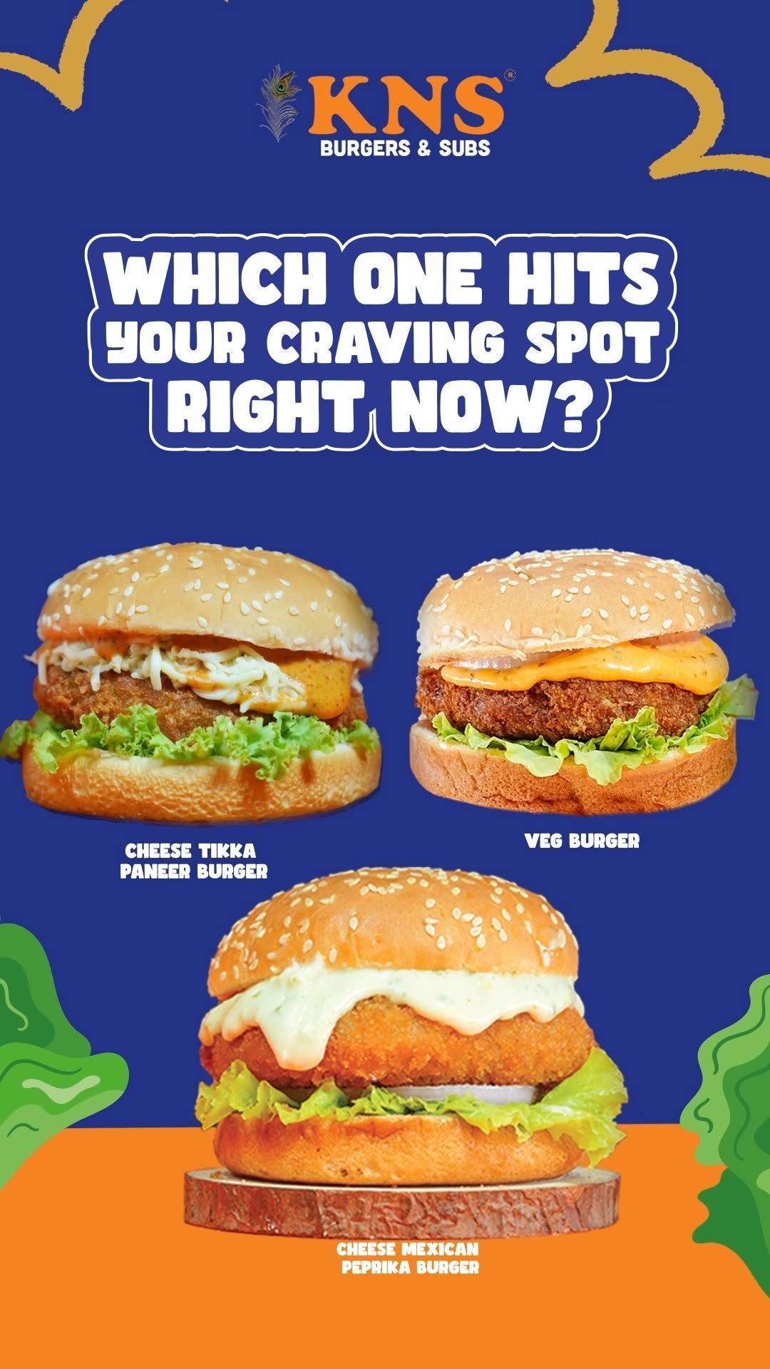 kns_pune 게시물 이미지: Burgers that don’t ask questions — they just...