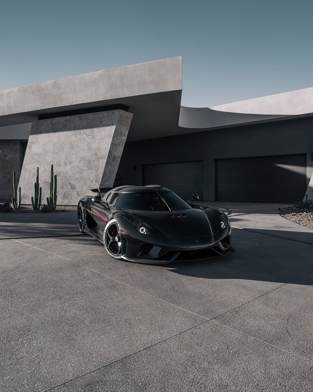 Photo by KOENIGSEGG on April 13, 2026. May be an image of wheel, race car, roadster, road and text.