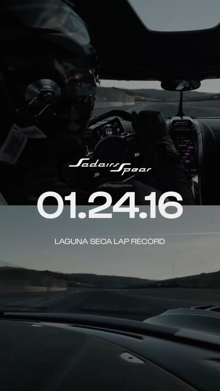 koenigsegg 게시물 이미지: Join factory test driver Markus Lundh in the...