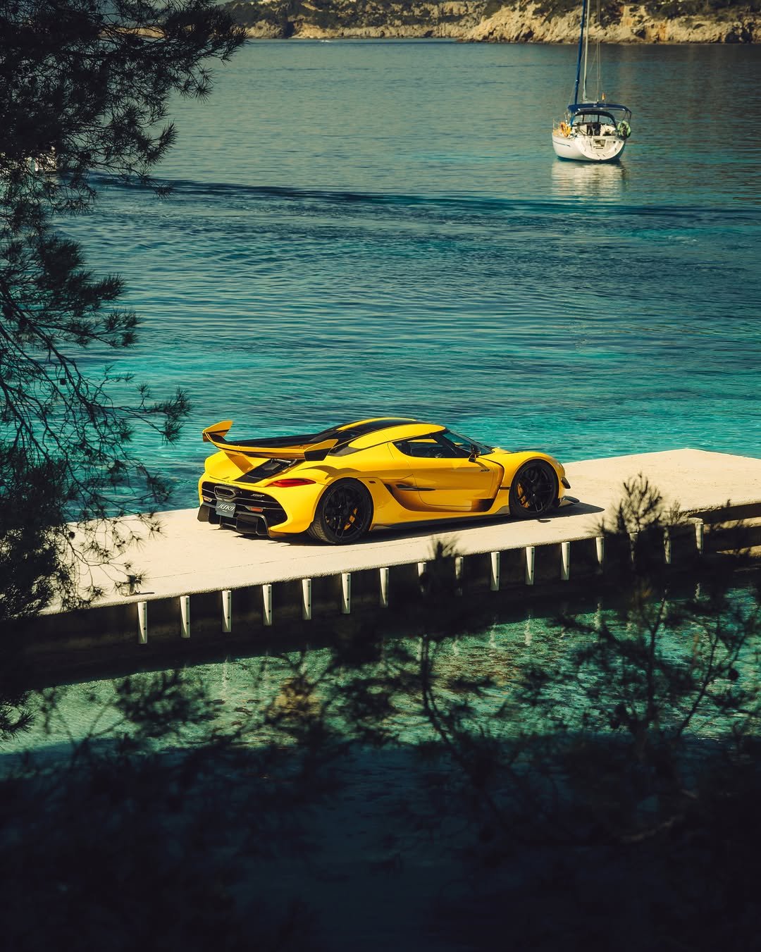 Photo shared by KOENIGSEGG on April 26, 2026 tagging @koenigseggflorida. May be an image of race car, convertible and text.