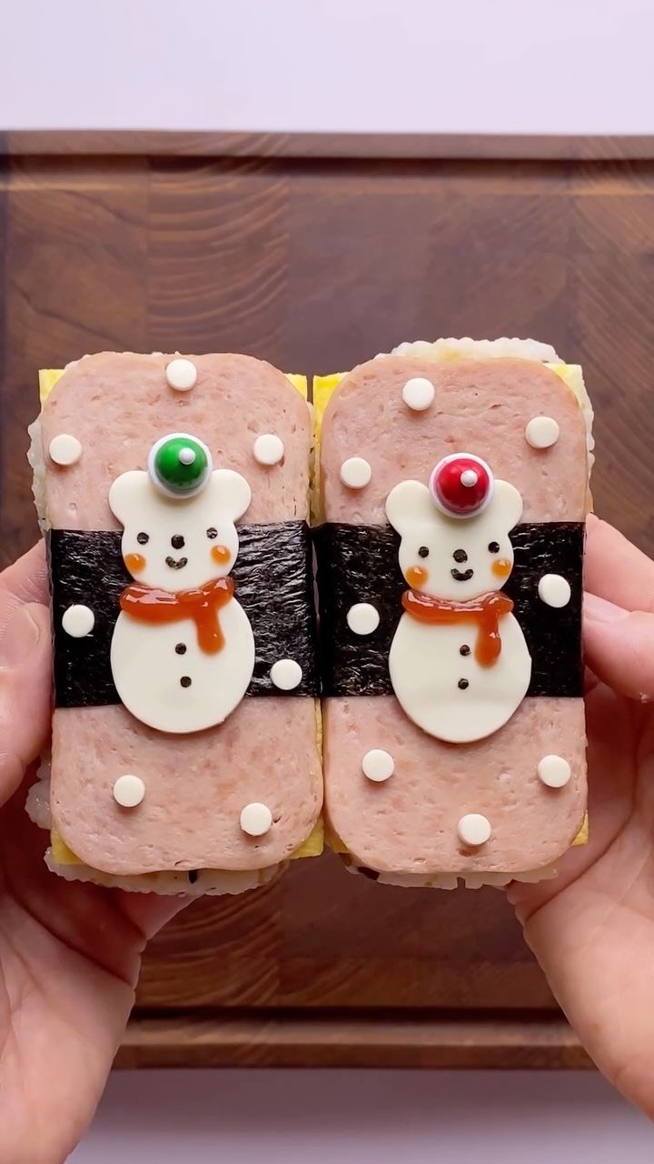 kongkong2_kim 게시물 이미지: 💟 곰돌이 눈사람 무스비
겨울방학 도시락에 활용해보세요⛄️⛄️