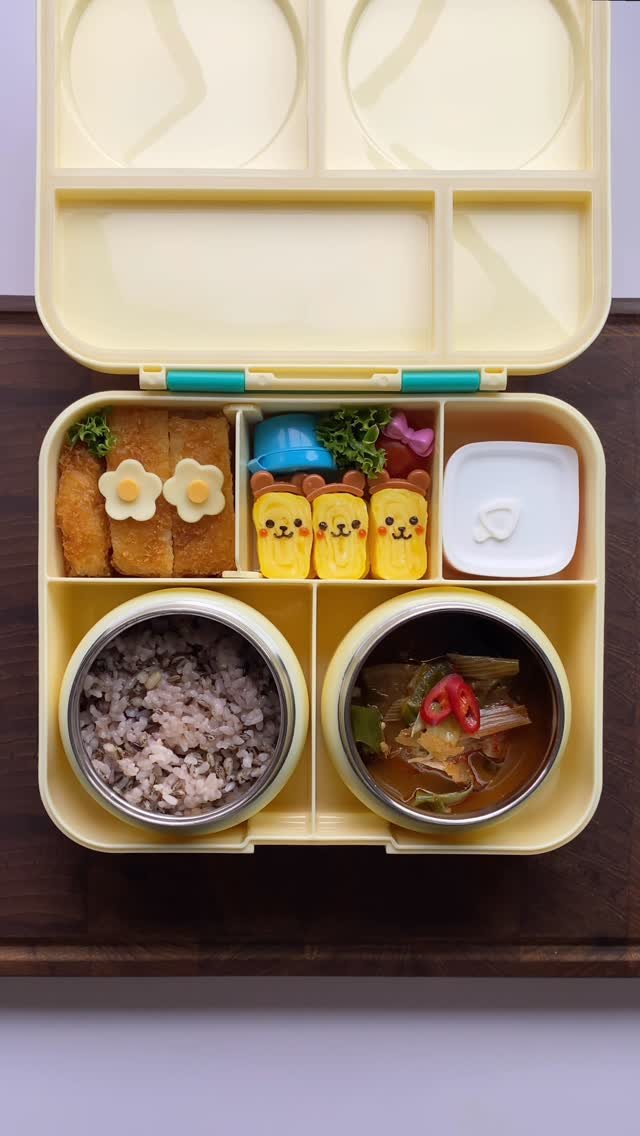 kongkong2_kim 게시물 이미지: 💟 남편도시락
💌 흑미보리밥
💌 매운탕
💌 돈까스, 소스
💌 계란말이
💌 김치
💌...