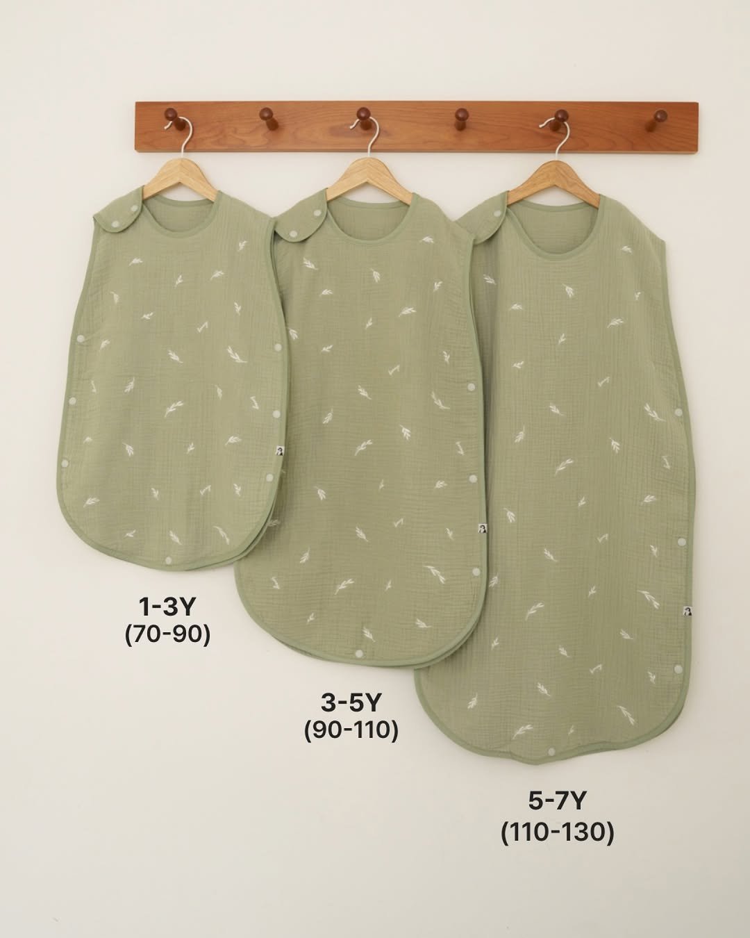 Photo by Konny l 코니 on December 04, 2025. May be an image of text that says '1-3Y (70-90) 3-5Y (90-110) 5-7Y (110-130)'.