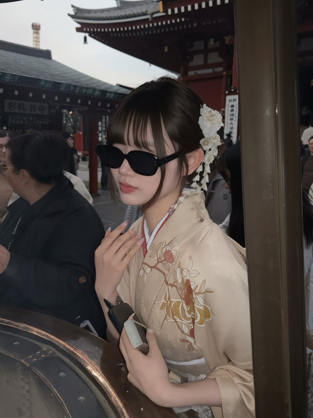 Photo by このん on March 24, 2026. May be an image of Fushimi Inari Taisha and text.