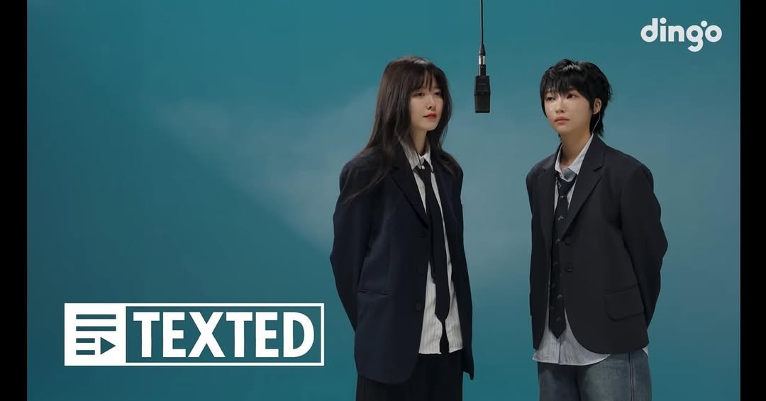 Photo shared by 구혜선 on January 29, 2026 tagging @t__song_. May be a cartoon of poster and text that says 'dingo 三 TEXTED'.