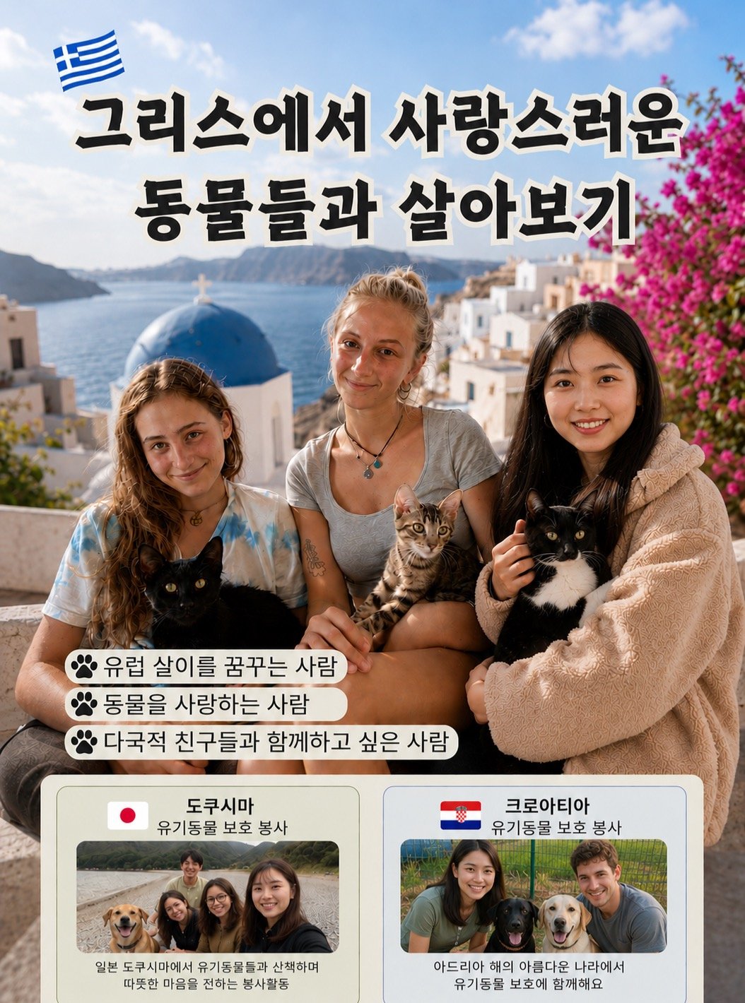 koreagapyear 게시물 이미지: 🐱🇬🇷 그리스 아테네에서, 고양이와 함께하는 가장 따뜻한 하루.

햇살 가득한...