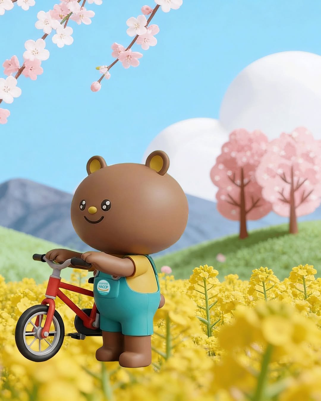 Photo by 한국식품안전관리인증원 on March 05, 2026. May be an image of bear, toy and text.