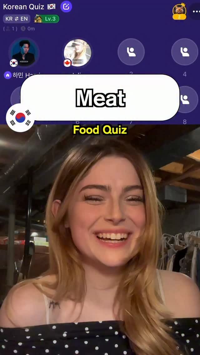 korean_hamin 게시물 이미지: Food in Korean Quiz 🇰🇷 Watch until the end for...