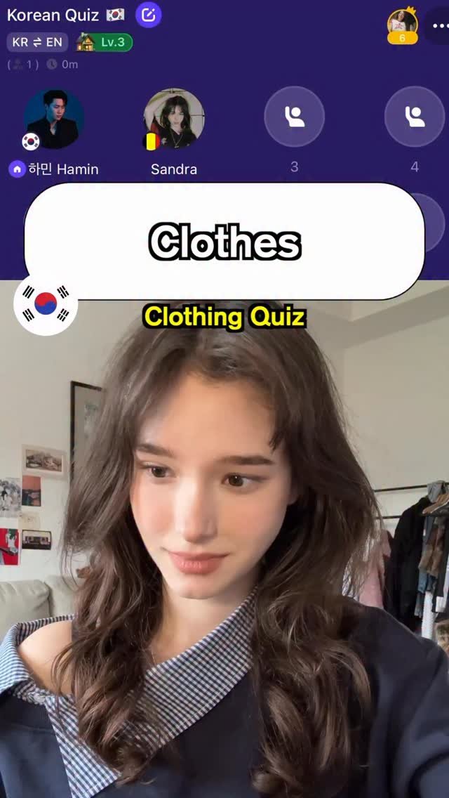 korean_hamin 게시물 이미지: Clothing Quiz in Korean 🇰🇷 (with...