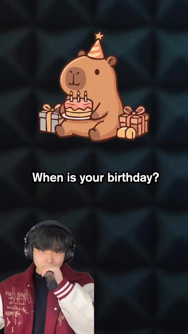 korean_hamin 게시물 이미지: When is your birthday?
생일이 언제야?
saengiri...