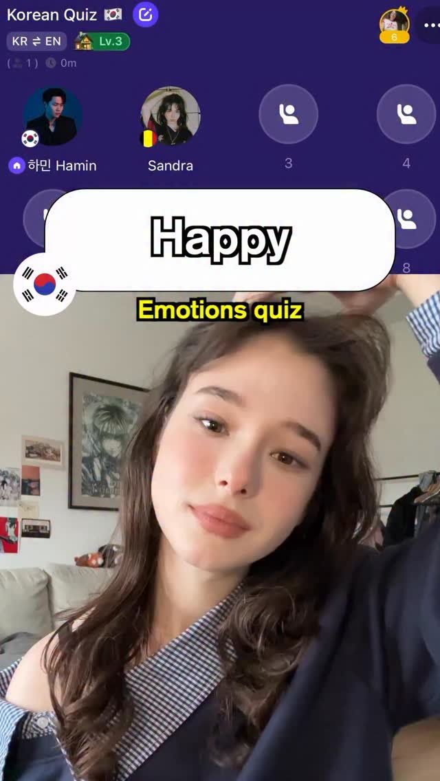 korean_hamin 게시물 이미지: Emotion Quiz in Korean 🇰🇷 (with...