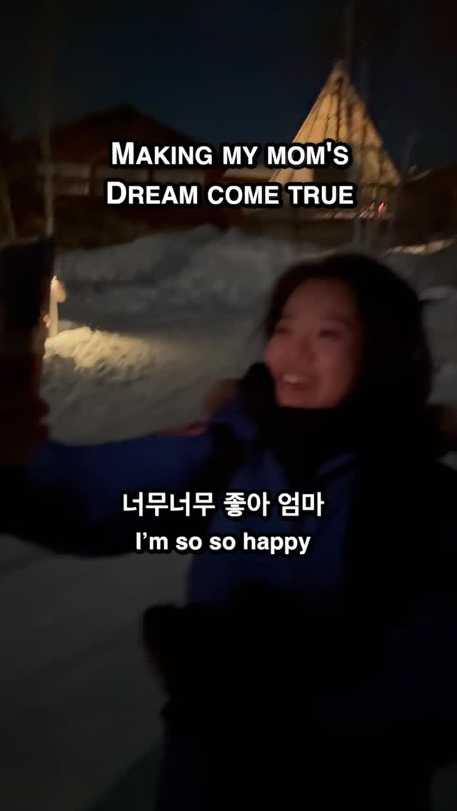 korean_hamin 게시물 이미지: POV: Making my mom’s dream come true to see...