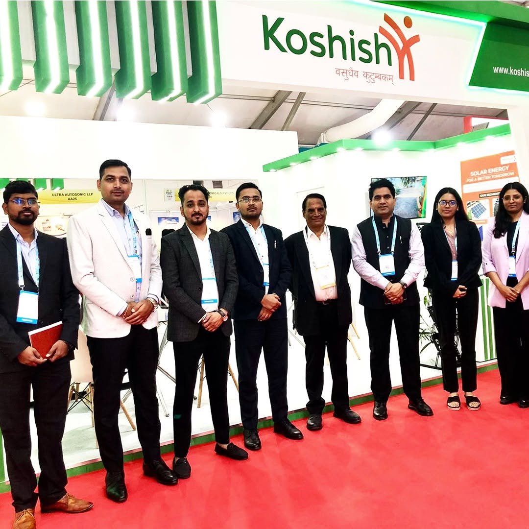 Photo by Koshish Sustainable Solutions Pvt Ltd on November 27, 2025. May be an image of one or more people, people standing and text.