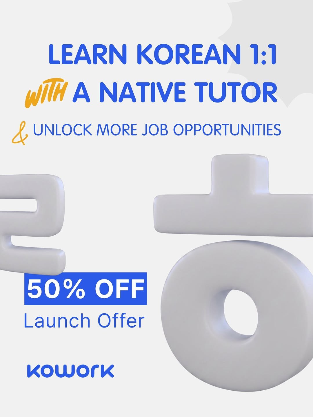 kowork_official 게시물 이미지: 🚀 Want to work in Korea? Your Korean skills...