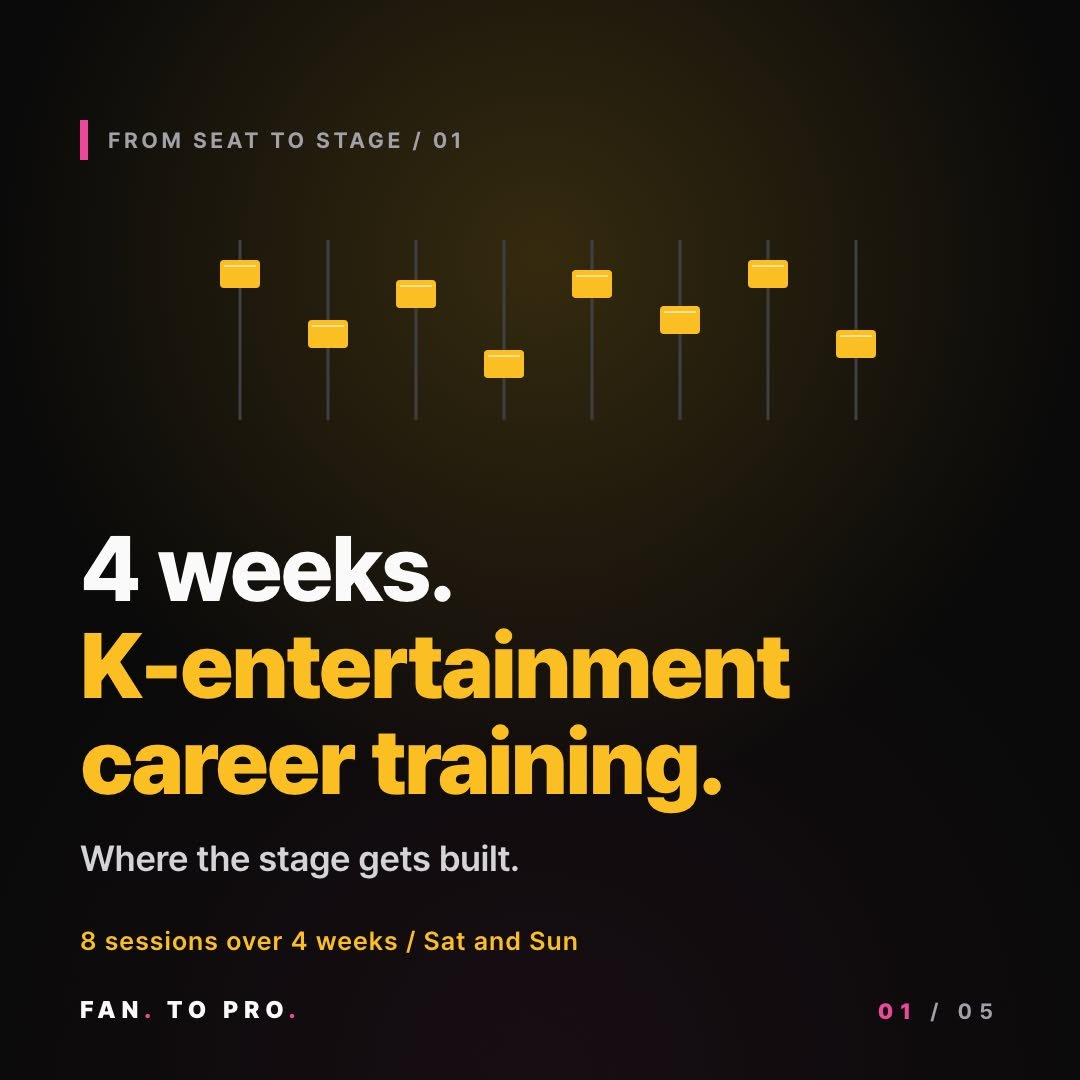 kowork_official 게시물 이미지: Loved K-pop from the seats long enough? 🎤
Time...