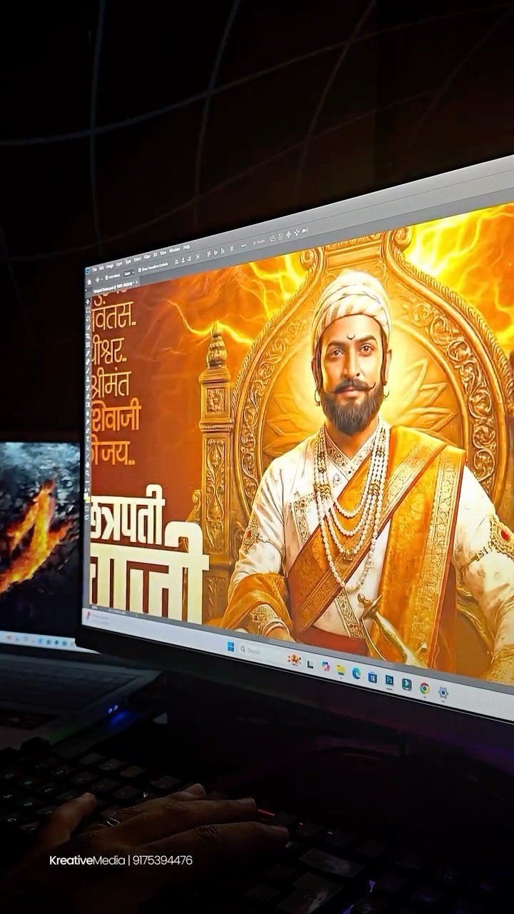 kreative_digital_media 게시물 이미지: FREE Shivjayanti PSD File | Fully...