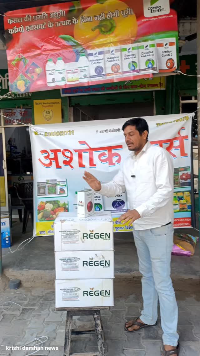 krishidarshanews 게시물 이미지: प्याज़ 🧅 का बीज #virel #short