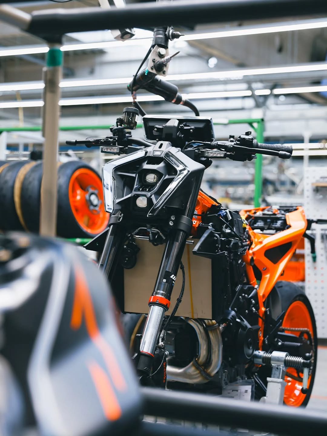 Photo by KTM on February 21, 2026. May be an image of motorcycle, scooter and text.