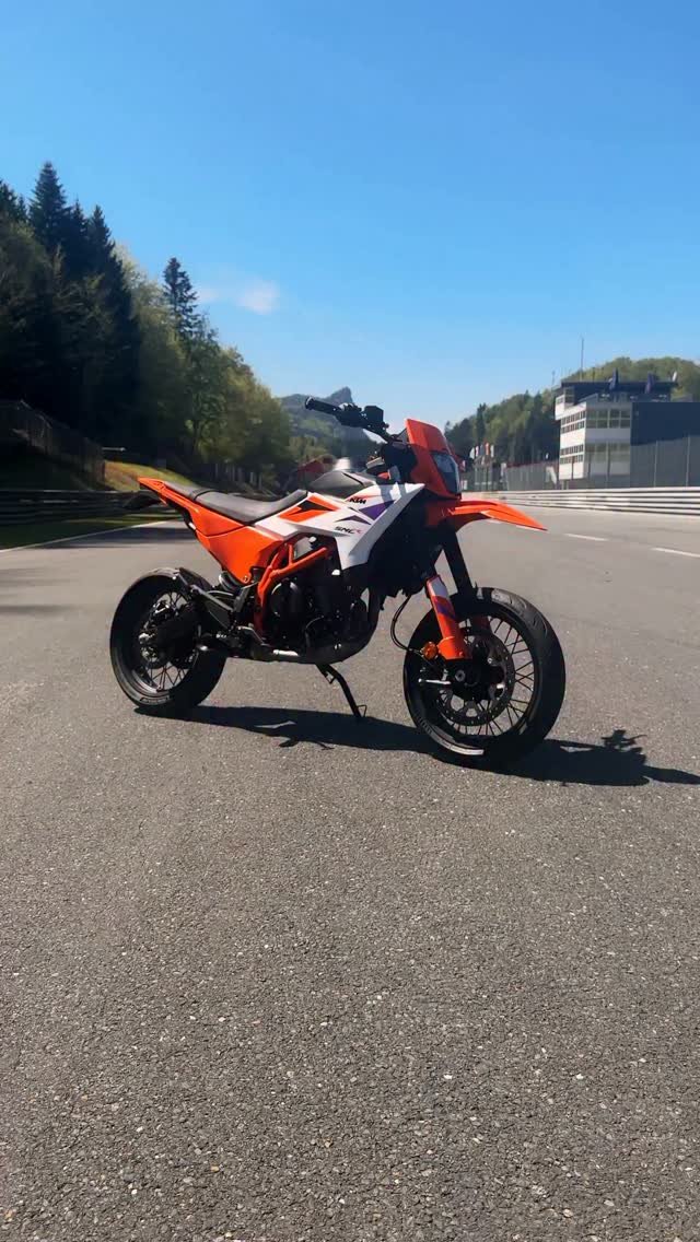 ktm_official 게시물 이미지: Some bikes blend in. The KTM 390 SMC R was...