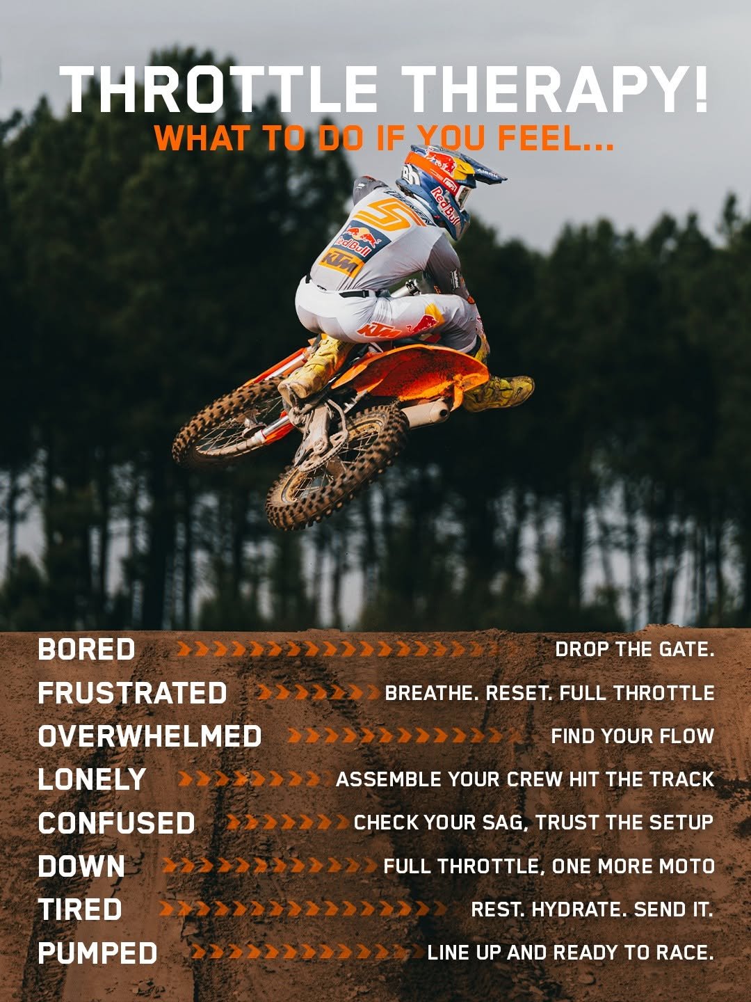 ktm_official 게시물 이미지: Throttle Therapy... Motocross style. 🚀

What's...