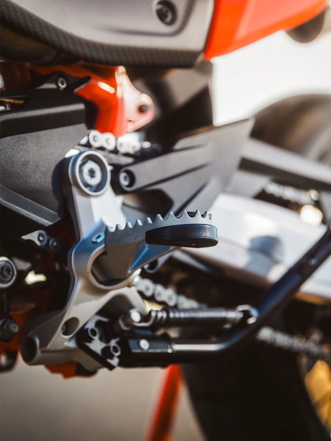 Photo by KTM on January 06, 2026. May be an image of motorcycle and text.