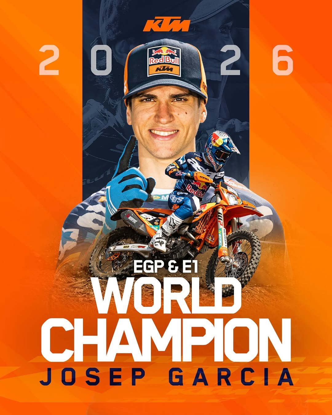 ktm_official 게시물 이미지: Josep Garcia - 2026 EnduroGP and Enduro1 World...