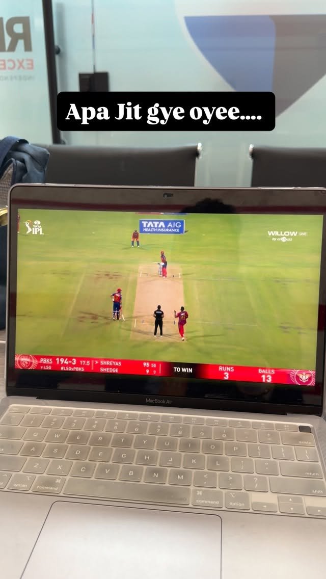 kulwindergill_remax 게시물 이미지: Apa Jit gyee oyee …… 

#Punjabkings...