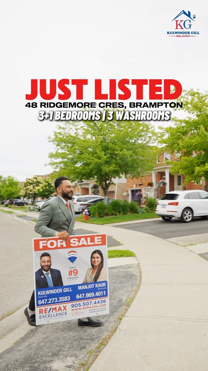 kulwindergill_remax 게시물 이미지: Just listed 📍48 Ridgemore Cres.

3+1 Detached...