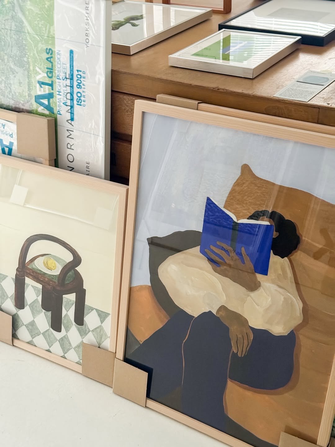 더포스터클럽 아트포스터 원목액자