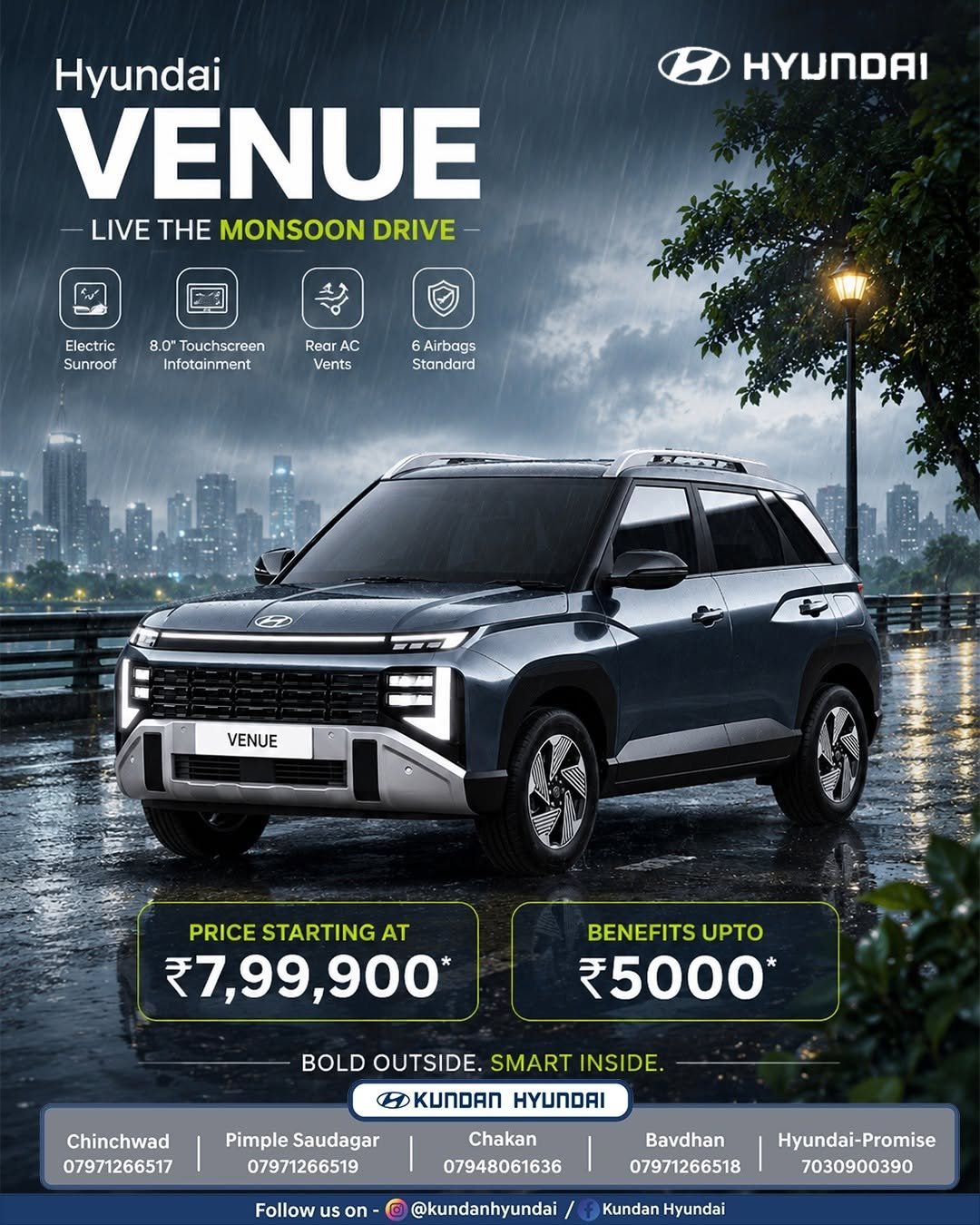 kundanhyundai 게시물 이미지: 🔥 The BEST DEAL on the Hyundai VENUE is...