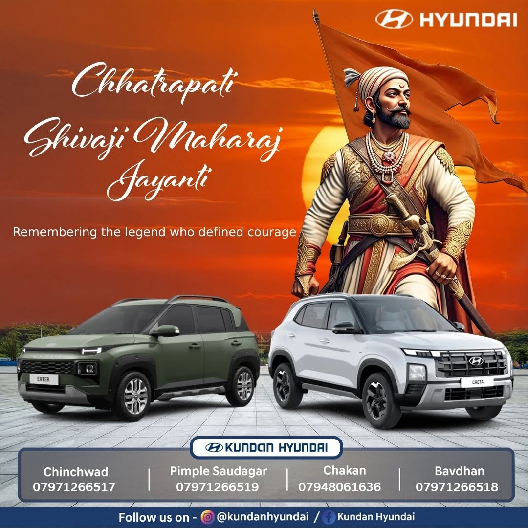 kundanhyundai 게시물 이미지: Jay Bhavani 🚩 Jay Shivaji!

On Chhatrapati...